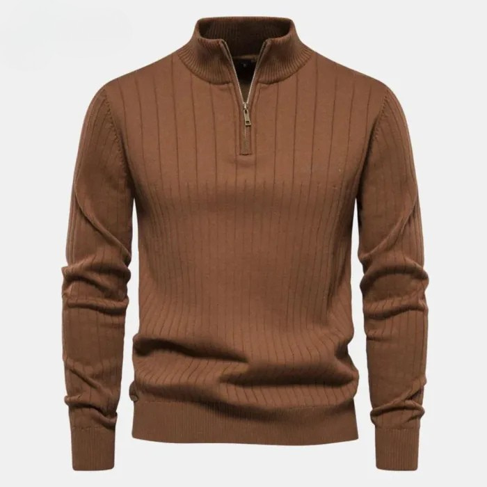 Men's Zip-Up Pullover